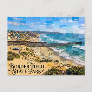 Border Field State Park California Postcard