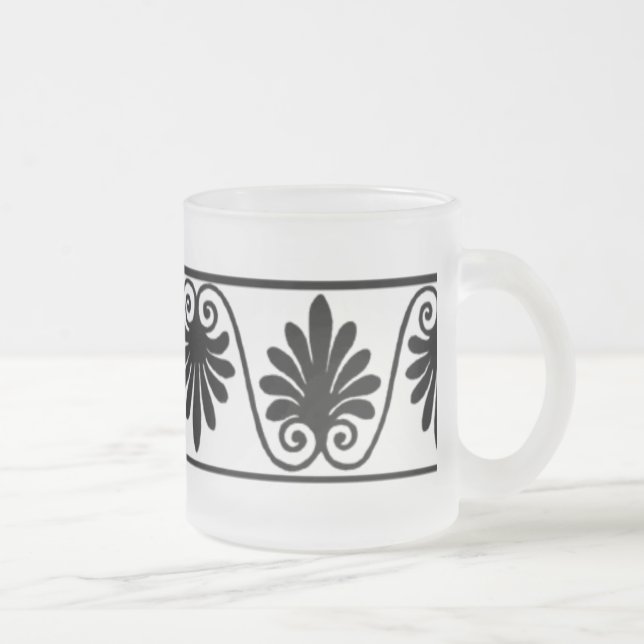 Border Frosted Mug (Right)