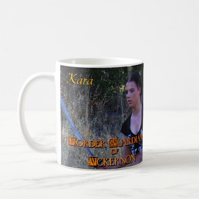 Border Guardians of Ackernon character mug-Kara Coffee Mug (Left)