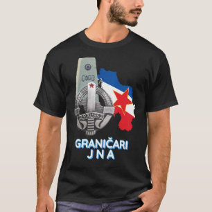Border guards JNA badge (Granicari JNA znacka) T-Shirt