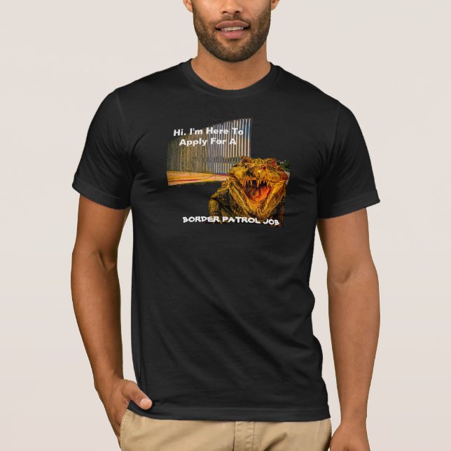 Border Patrol Alligator T-Shirt (Front)