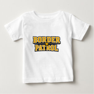 Border Patrol Bold Text Badge Baby T-Shirt