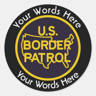 Border Patrol Custom Sticker