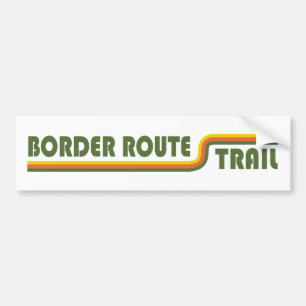 Border Route Trail Minnesota Bumper Sticker