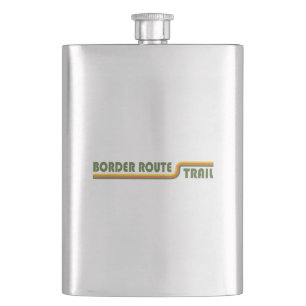 Border Route Trail Minnesota Hip Flask