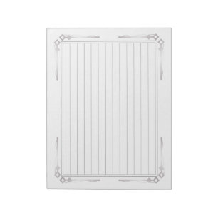 Border sheet <Gray> 13 lines [gr23] Notepad
