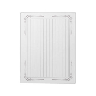 Border sheet <Gray> 13 lines [gr23] Notepad
