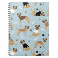 Border Terrier Bones and Paws