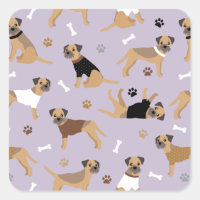 Border Terrier Bones and Paws