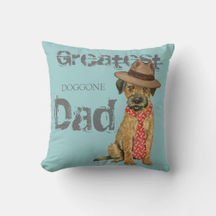 Border Terrier Dad Cushion