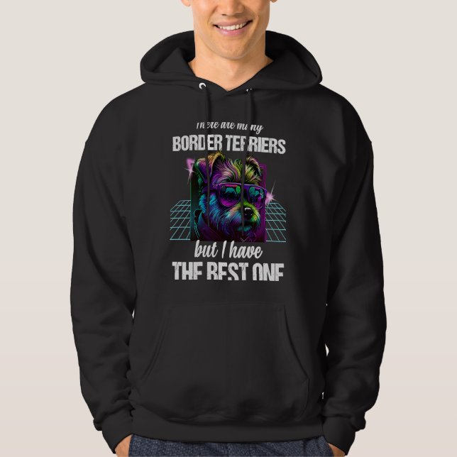 Border Terrier Dog Border Terriers  1 Hoodie (Front)