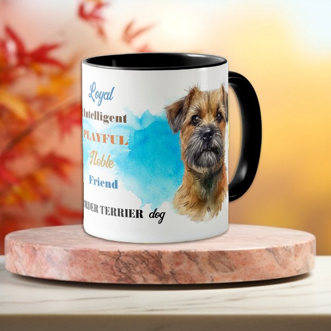Border Terrier Dog Loyal Friend Mug (Creator Uploaded)