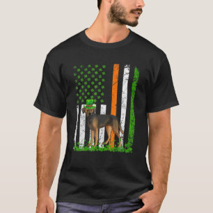 Border Terrier Dog St Patricks Day Dog Irish Gift T-Shirt