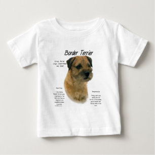 Border Terrier History Design Baby T-Shirt