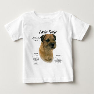 Border Terrier History Design Baby T-Shirt