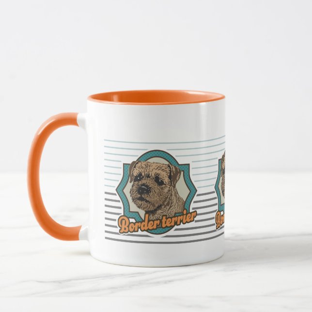 Border Terrier Mug (Left)