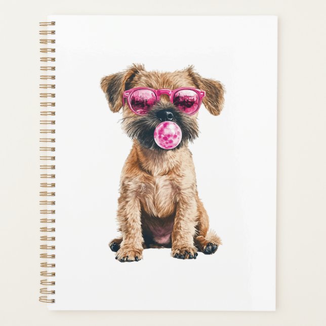 Border Terrier Planner (Front)