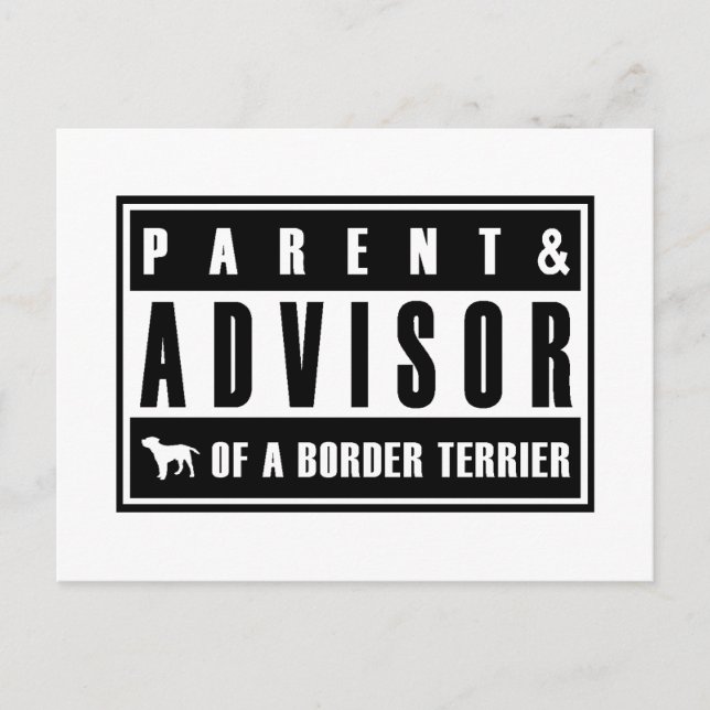 Border Terrier Postcard (Front)