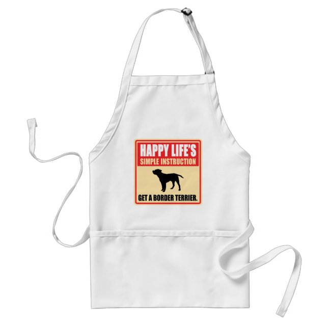 Border Terrier Standard Apron (Front)