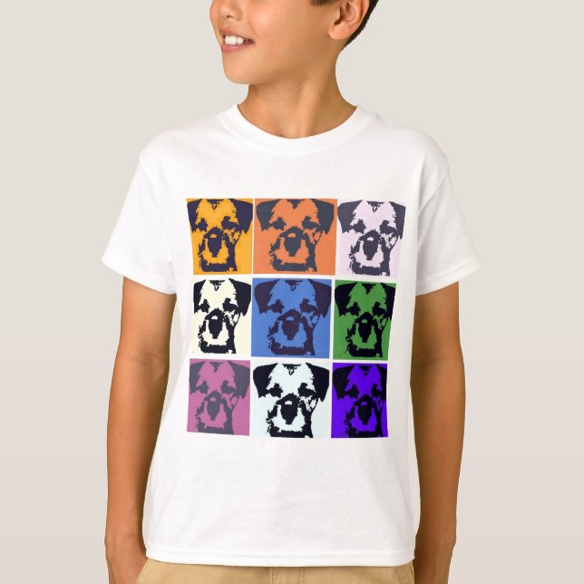 Border Terrier T-Shirt (Front)