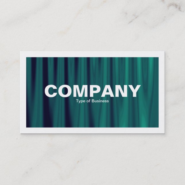 Bordered - Drapery 03 Business Card (Front)