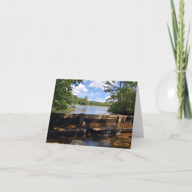 Borderland Water View Note Card (Front)