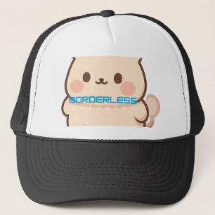 Borderless Operator Kawaii Chibi Cat Gamer Hat