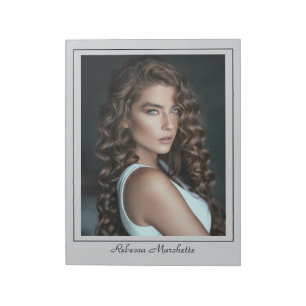 Borderline Actor Talent Photo Notepad