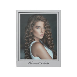 Borderline Actor Talent Photo Notepad