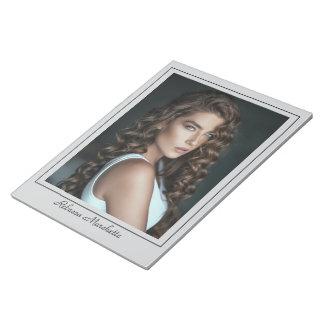Borderline Actor Talent Photo Notepad