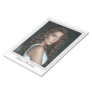 Borderline Actor Talent Photo Notepad