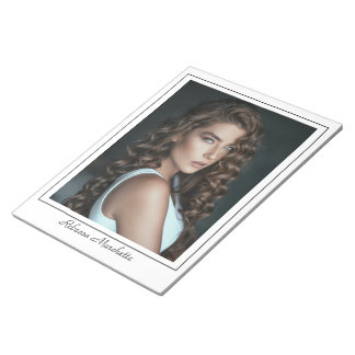 Borderline Actor Talent Photo Notepad