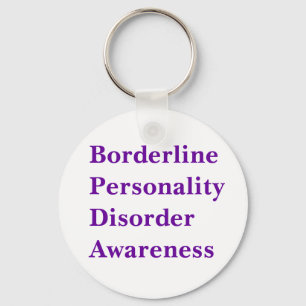 Borderline Personality Disorder Aw... - Customised Key Ring