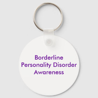 Borderline Personality Disorder Awareness Key Ring