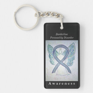Borderline Personality Disorder Awareness Keychain