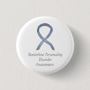 Borderline Personality Disorder (BPD) Ribbon Pins
