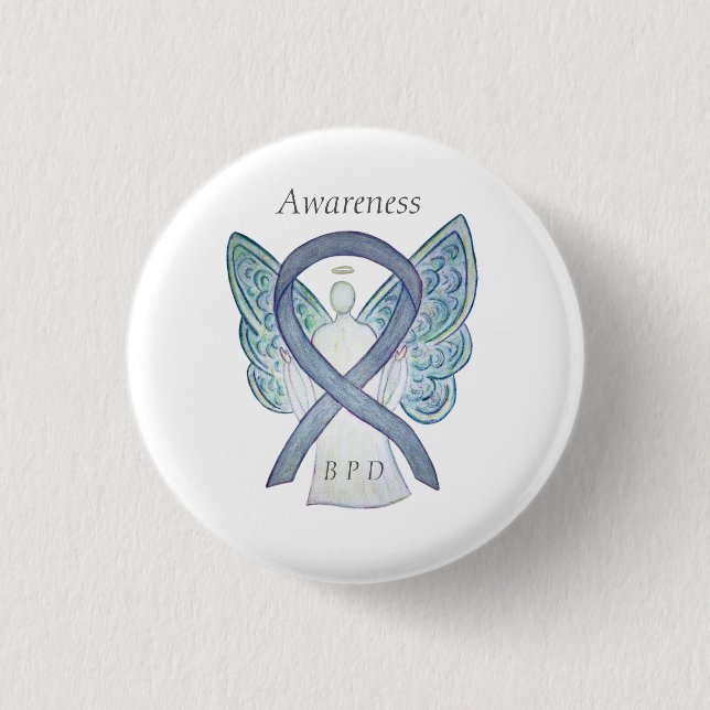 Borderline Personality Disorder (BPD) Ribbon Pins (Front)
