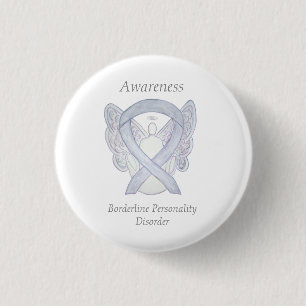 Borderline Personality Disorder Guardian Angel Pin