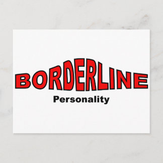 Borderline Personality Disorder Postcard