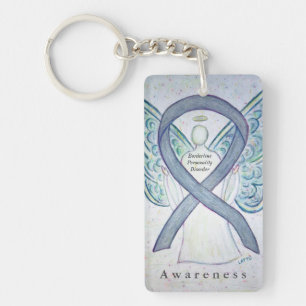 Borderline Personality Disorder Ribbon Keychain