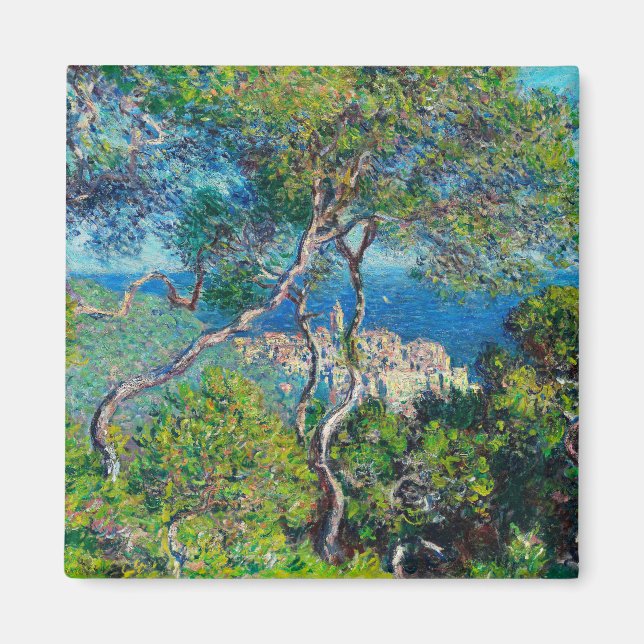 Bordighera by Claude Monet Magnet (Front)