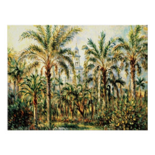 Bordighera Garden Poster