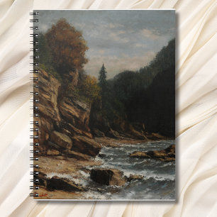 Bords du lac Léman – Gustave Courbet Notebook