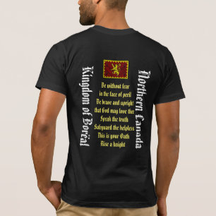 Boreal Forest Mediaeval Village T-shirt