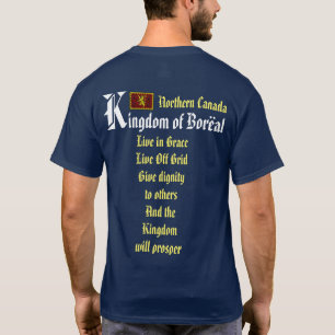 Boreal Forest Mediaeval Village T-Shirt