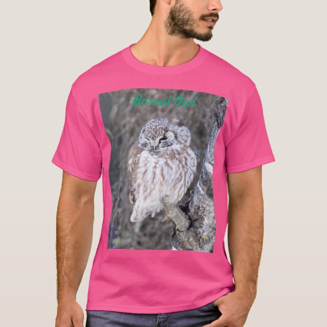 Boreal Owl T-shirt (Front)