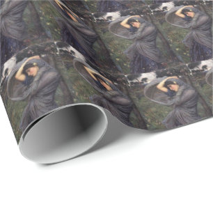 BOREAS JOHN WILLIAM WATERHOUSE ART WRAPPING PAPER