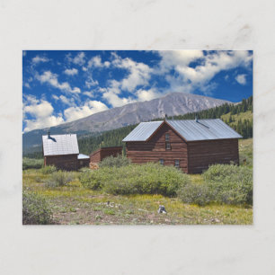 Boreas Railroad Station Site, Colorado Postcard
