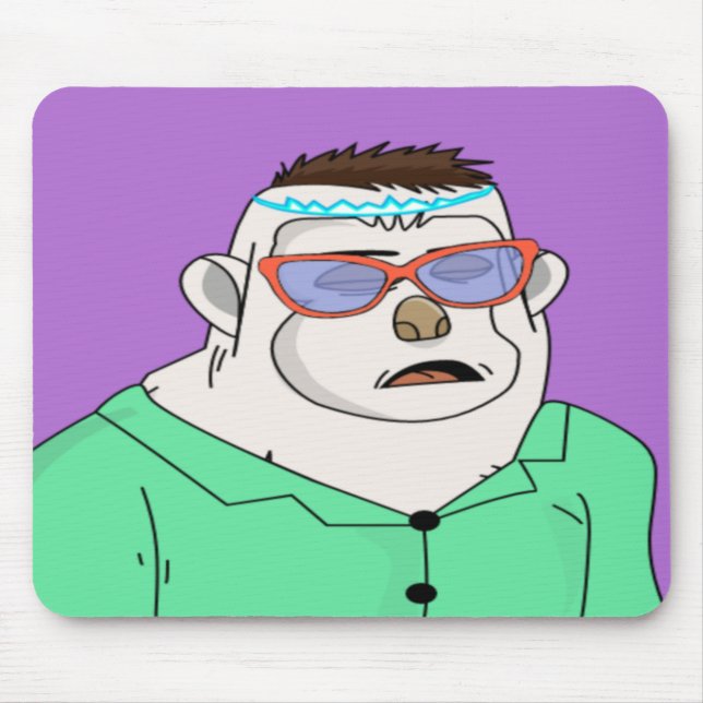 Bored Ape Mouse Mat (Front)