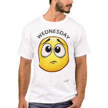 Bored Emoji | Wednesday Mood Design